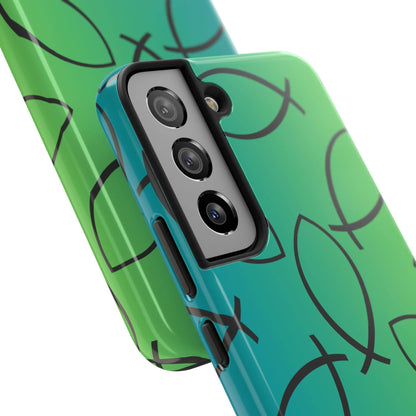 Go and Make Disciples Phone Case – Teal Green Gradient - Harmony + Hope