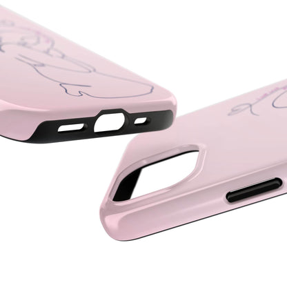 Before I Scroll, I Will Seek Phone Case – Light Pink Christian Cover - Harmony + Hope