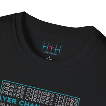 Vintage Wash: Prayer Changes Things T-Shirt - Harmony + Hope