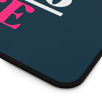Jesus Turns Your Pain Into Purpose – Christian Desk Mat (Romans 8:28) - Harmony + Hope