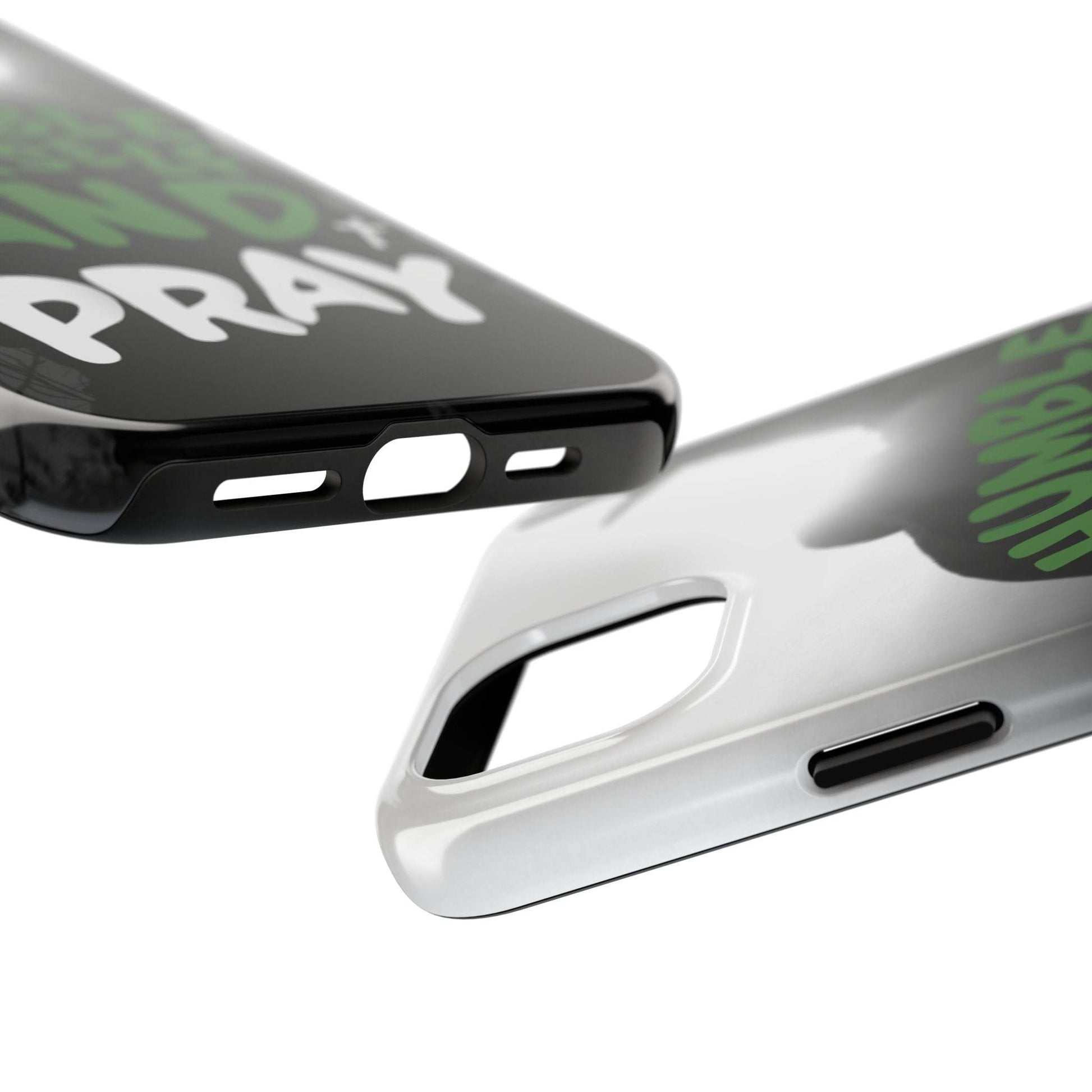 Humble Yourself and Pray Phone Case – Deep Green Faith Design - Harmony + Hope