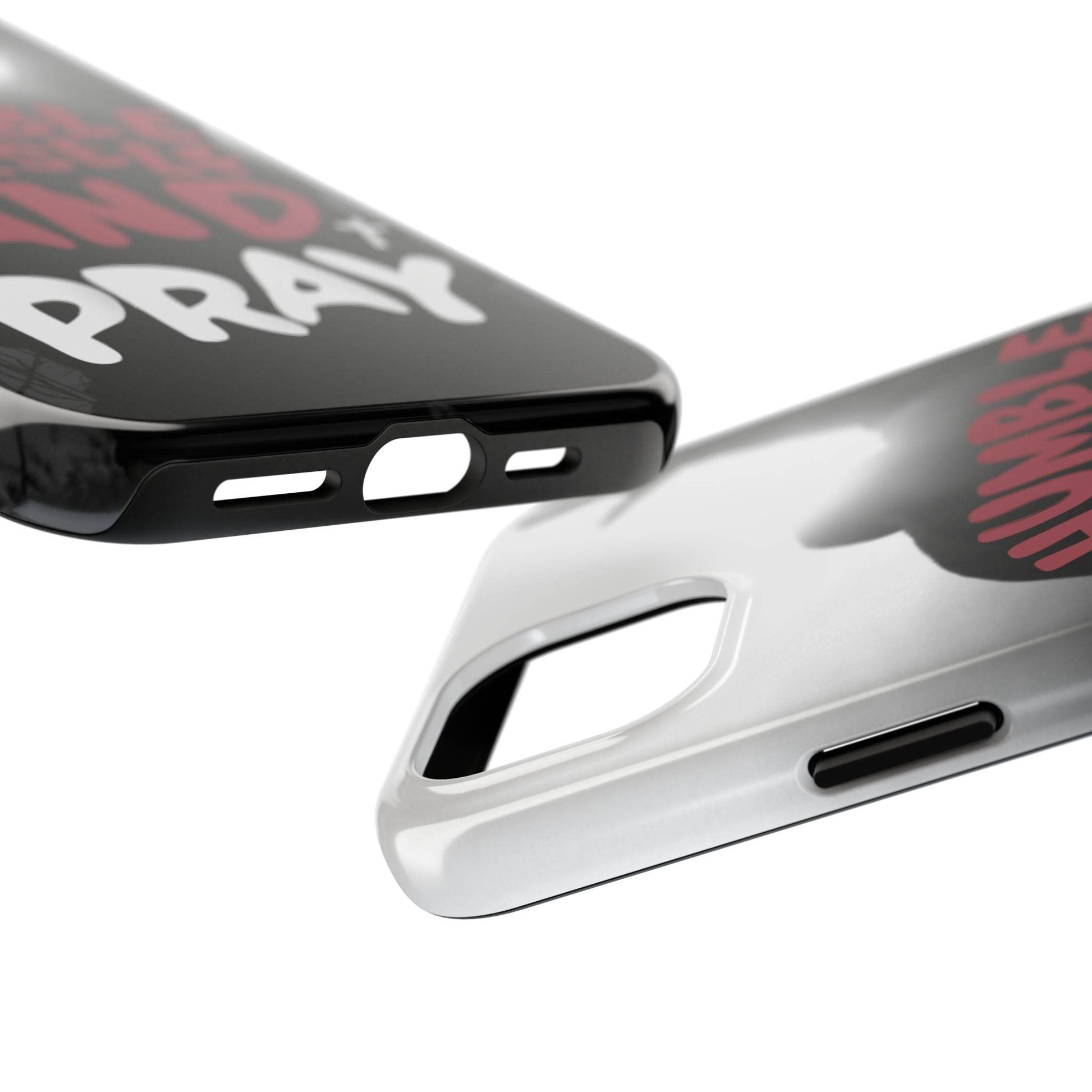 Humble Yourself and Pray Phone Case – Red Statement of Faith - Harmony + Hope