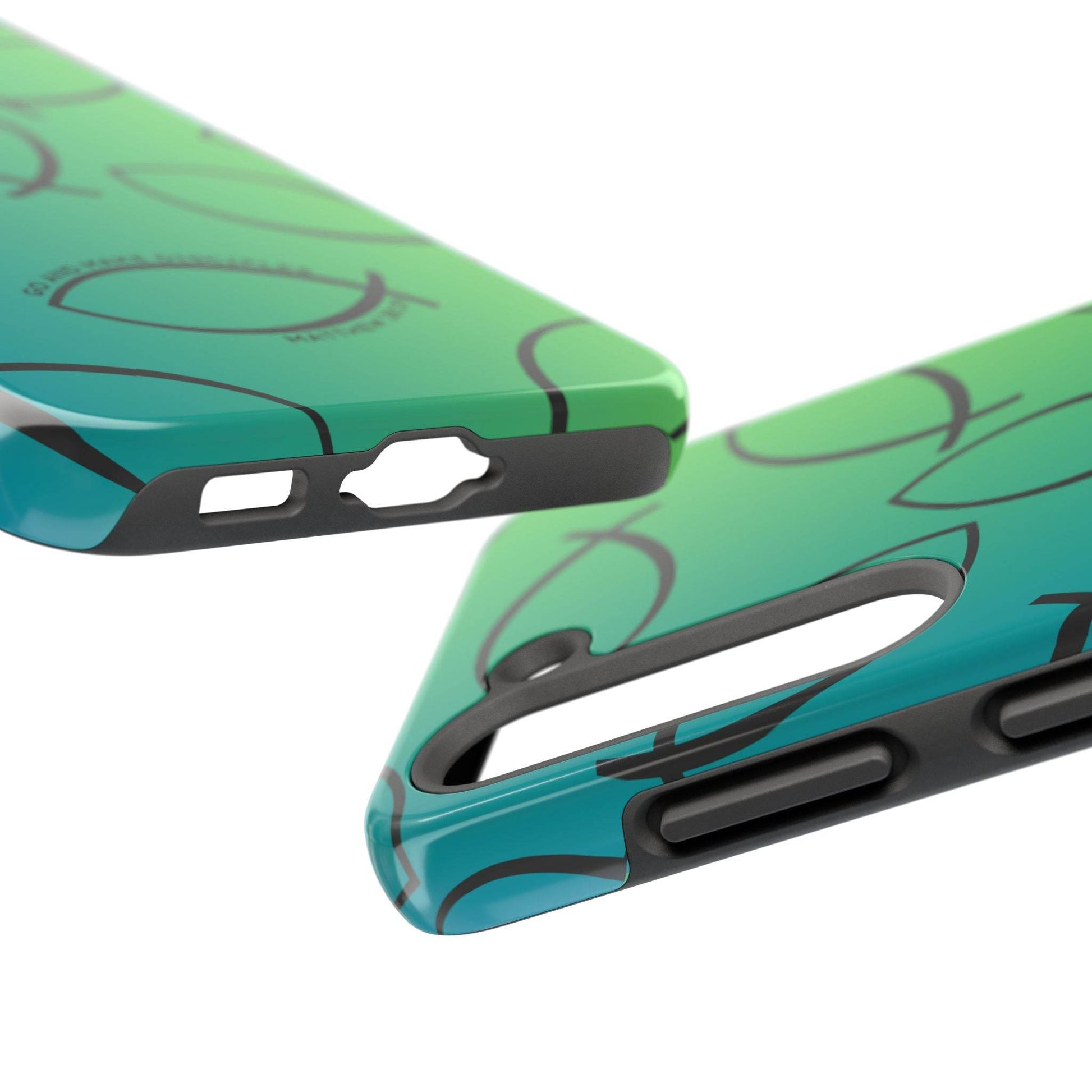 Go and Make Disciples Phone Case – Teal Green Gradient - Harmony + Hope