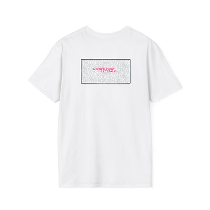 Word Cloud Design "Prayer Changes Things" - Inspirational Unisex T-Shirt