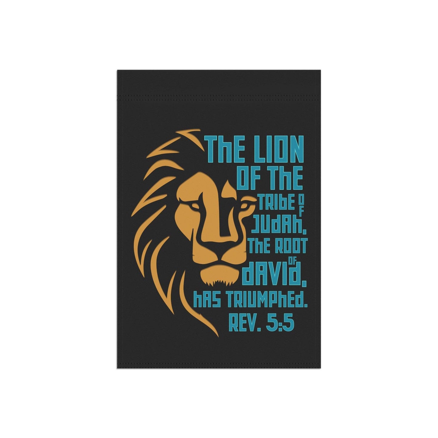 Lion of Judah – Revelation 5:5 Christian Garden Banner - Harmony + Hope