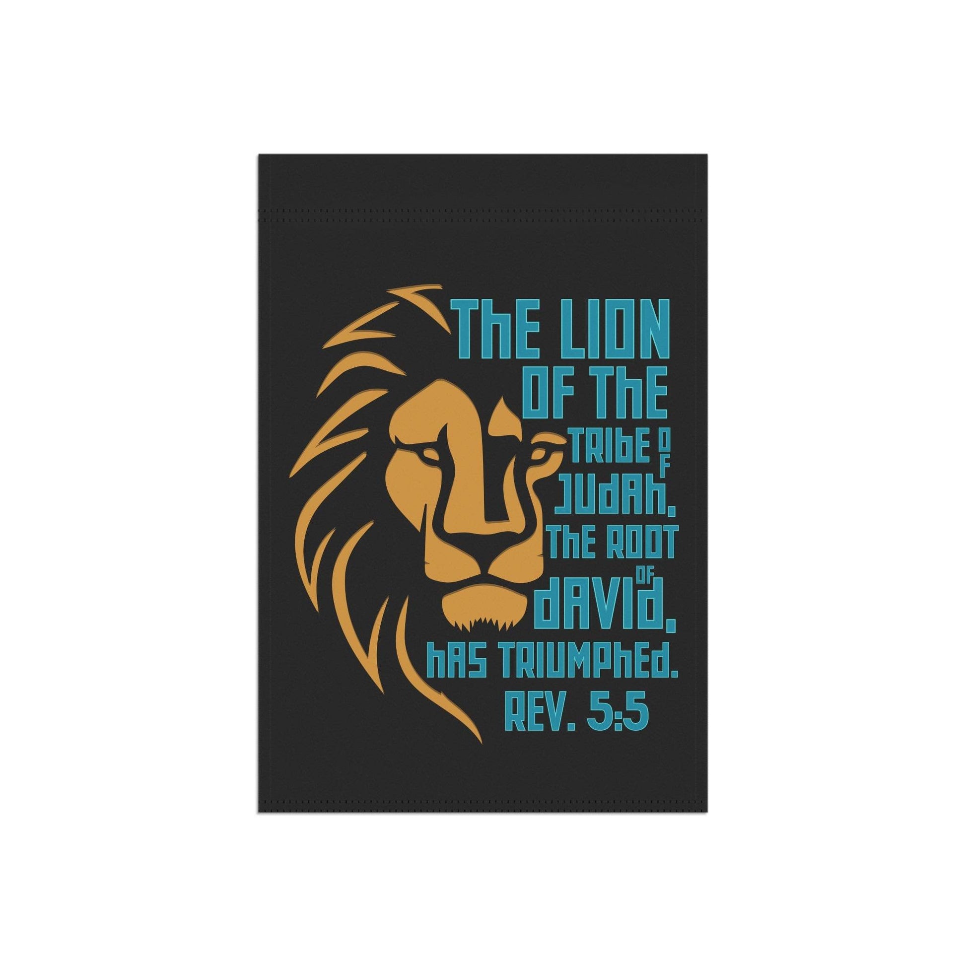 Lion of Judah – Revelation 5:5 Christian Garden Banner - Harmony + Hope