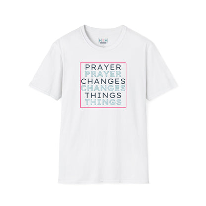 Pray Boldly "Prayer Changes Things" - Inspirational Unisex T-Shirt
