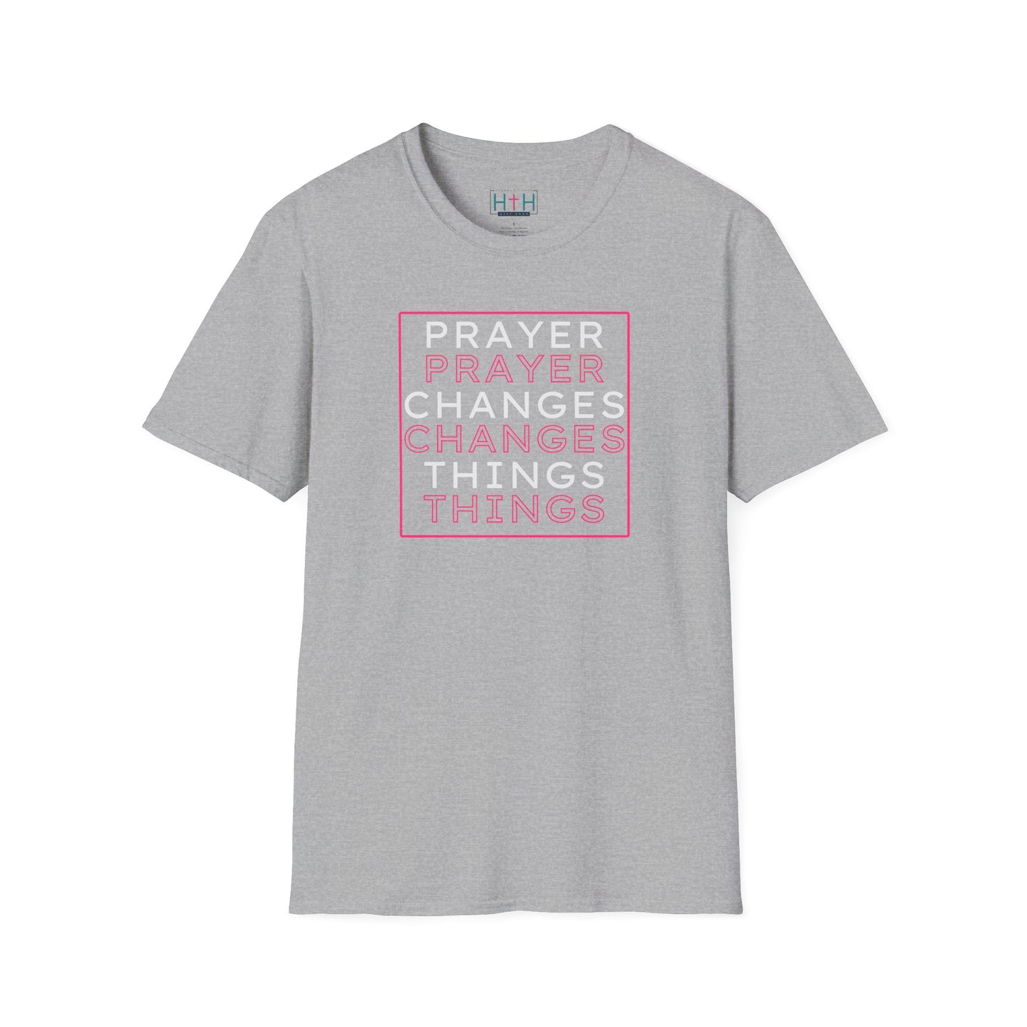 Pray Boldly "Prayer Changes Things" - Inspirational Unisex T-Shirt