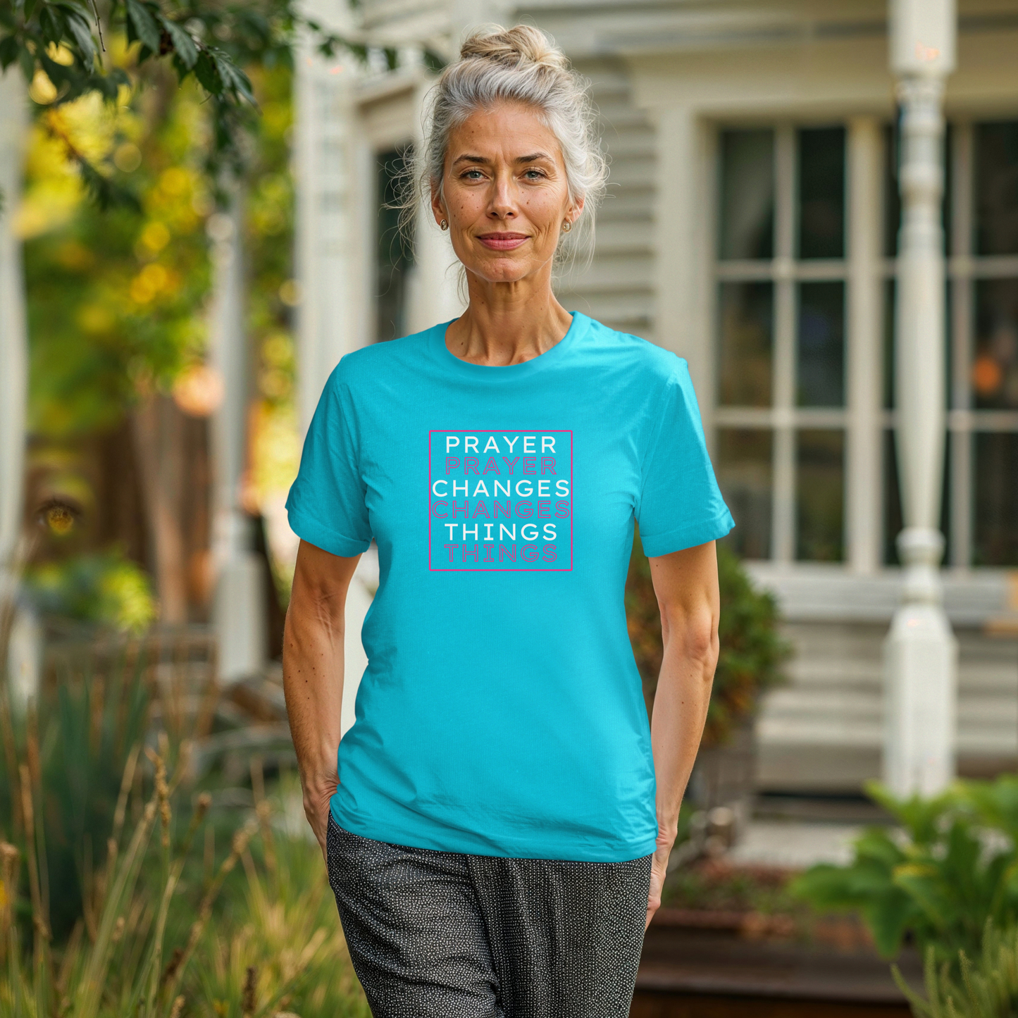 Pray Boldly "Prayer Changes Things" - Inspirational Unisex T-Shirt