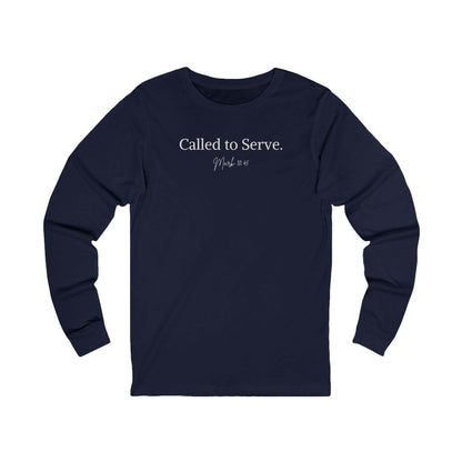 Called to Serve – Mark 10:45 Unisex Long Sleeve Tee - Harmony + Hope