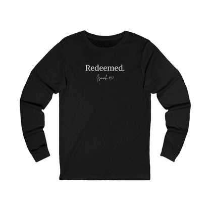 Redeemed – Isaiah 43:1 Unisex Long Sleeve Tee - Harmony + Hope
