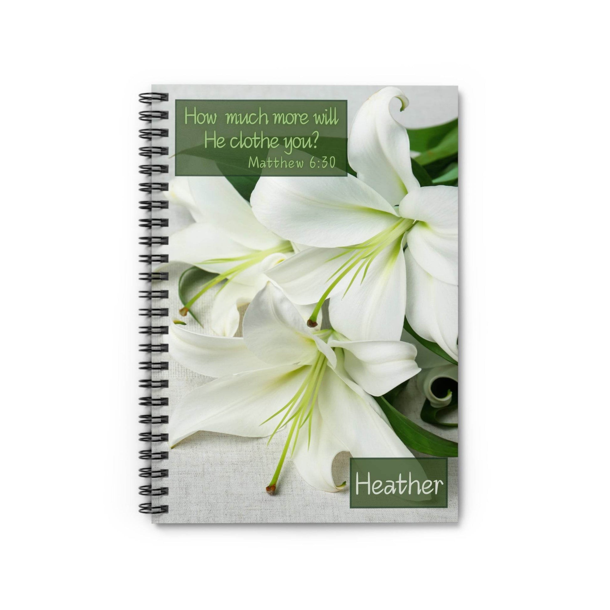 Trust a Bloom - Inspirational Spiralbound Journal - Harmony + Hope