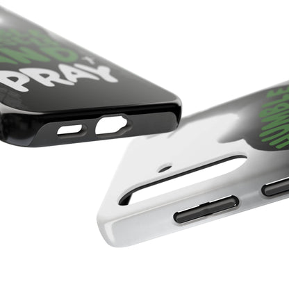 Humble Yourself and Pray Phone Case – Deep Green Faith Design - Harmony + Hope