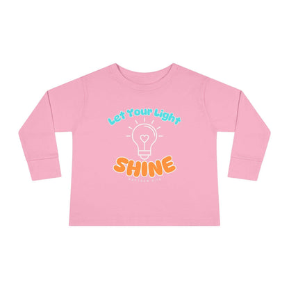 Let Your Light Shine – Kids' Long Sleeve Tee (Matthew 5:16) - Harmony + Hope
