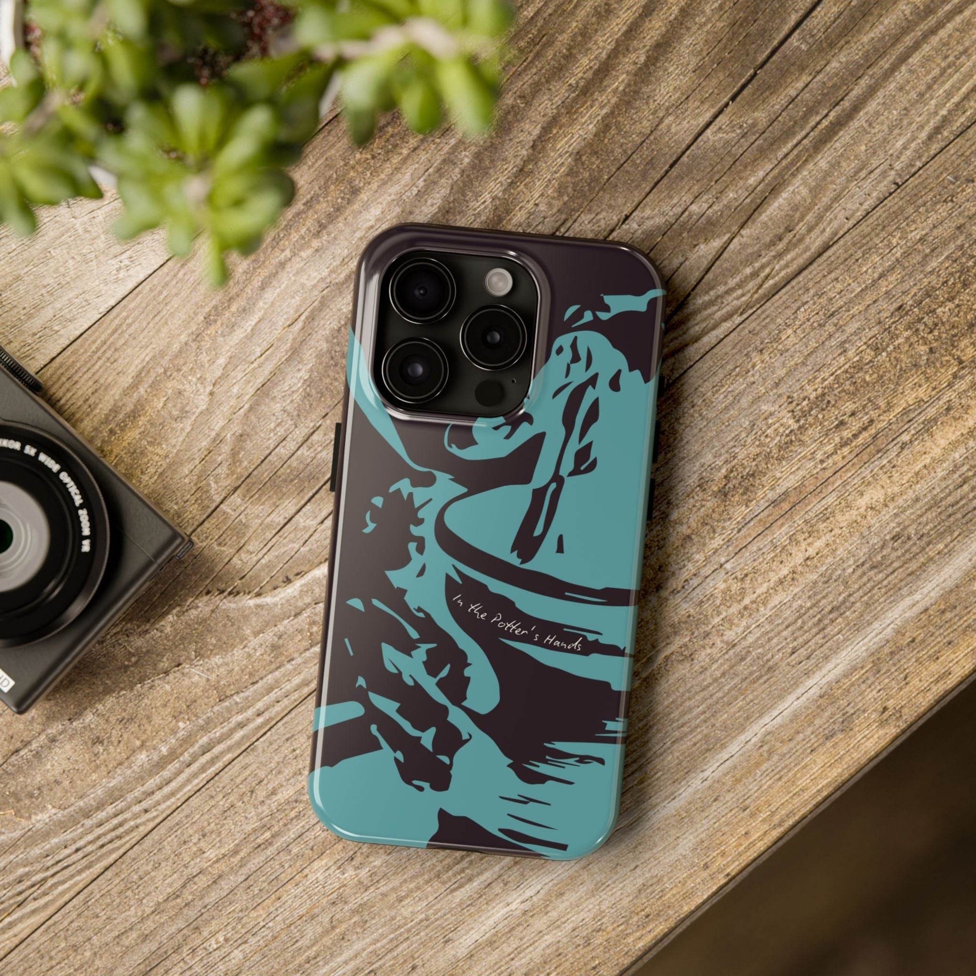 In the Potter’s Hands Phone Case – Abstract Faith Design - Harmony + Hope
