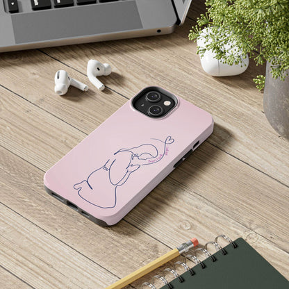 Before I Scroll, I Will Seek Phone Case – Light Pink Christian Cover - Harmony + Hope
