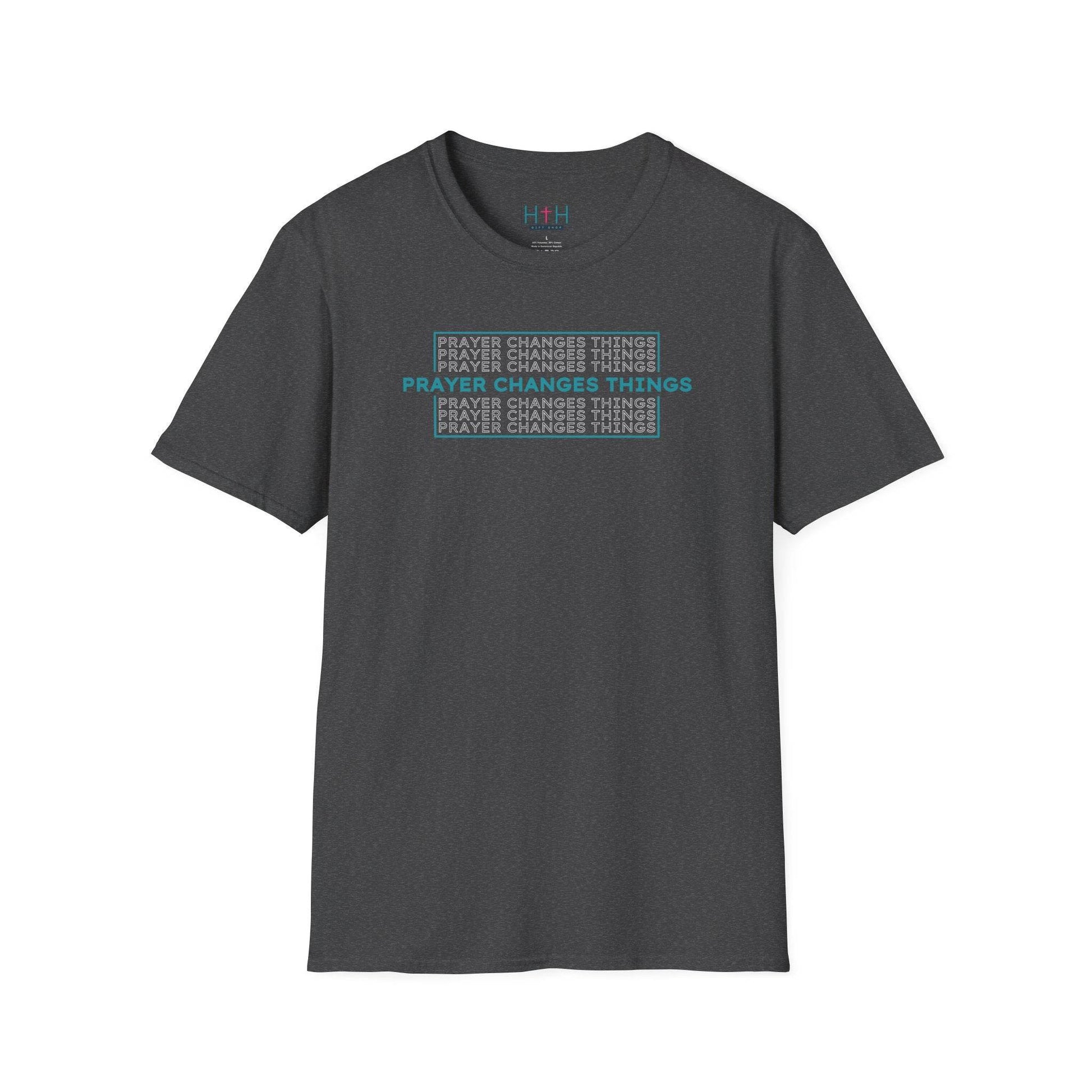 Vintage Wash: Prayer Changes Things T-Shirt - Harmony + Hope