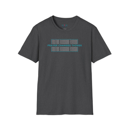 Vintage Wash: Prayer Changes Things T-Shirt - Harmony + Hope