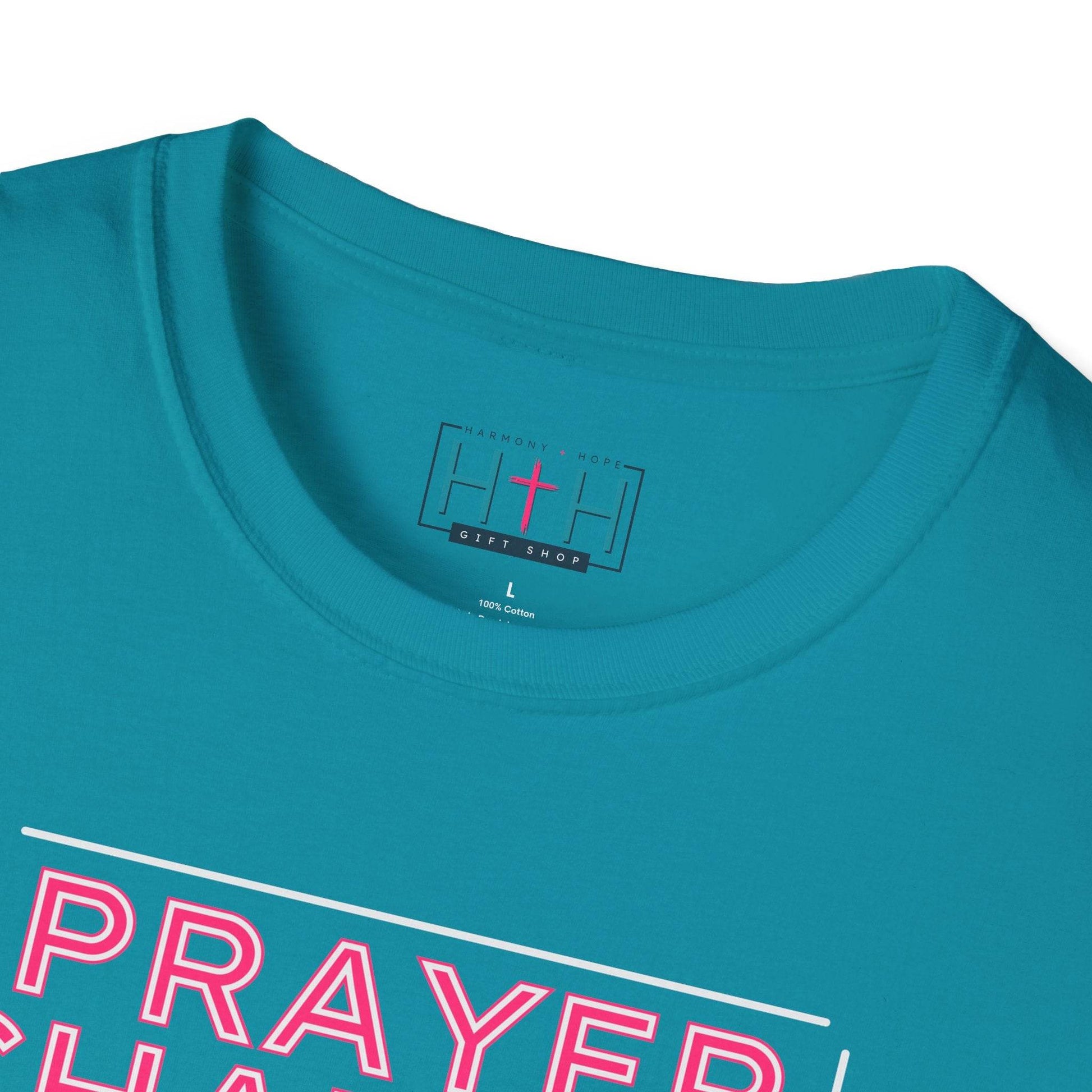 Faith in Motion - Prayer Changes Things Inspirational Unisex T-Shirt - Harmony + Hope
