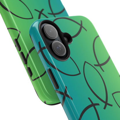 Go and Make Disciples Phone Case – Teal Green Gradient - Harmony + Hope