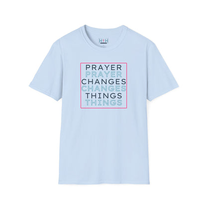 Pray Boldly "Prayer Changes Things" - Inspirational Unisex T-Shirt