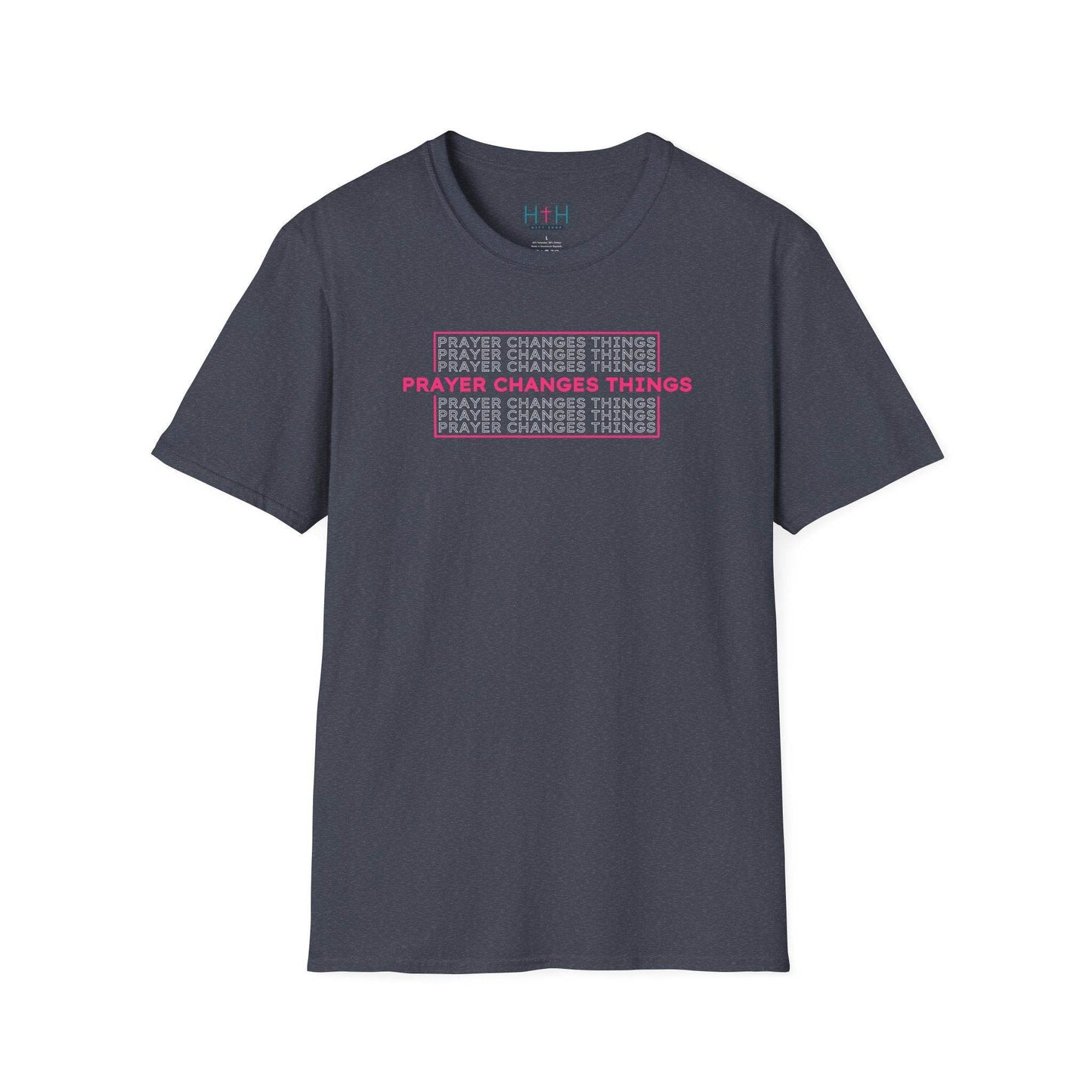 Vintage Wash: Prayer Changes Things T-Shirt - Harmony + Hope