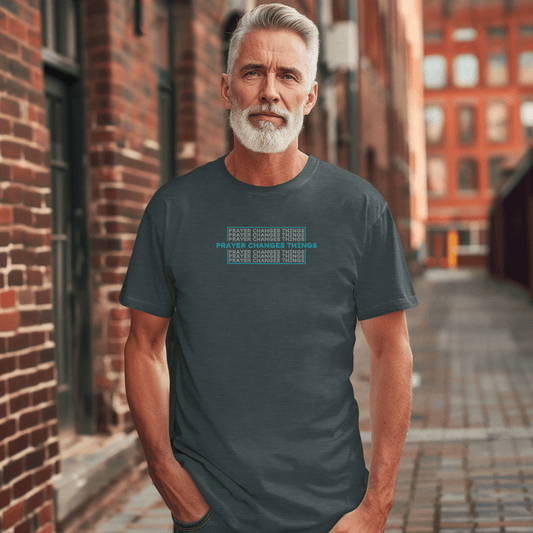 Vintage Wash: Prayer Changes Things T-Shirt - Harmony + Hope