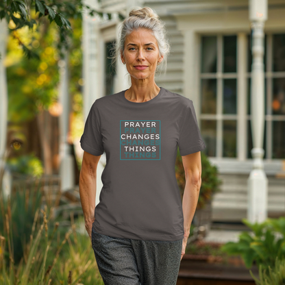 Pray Boldly "Prayer Changes Things" - Inspirational Unisex T-Shirt