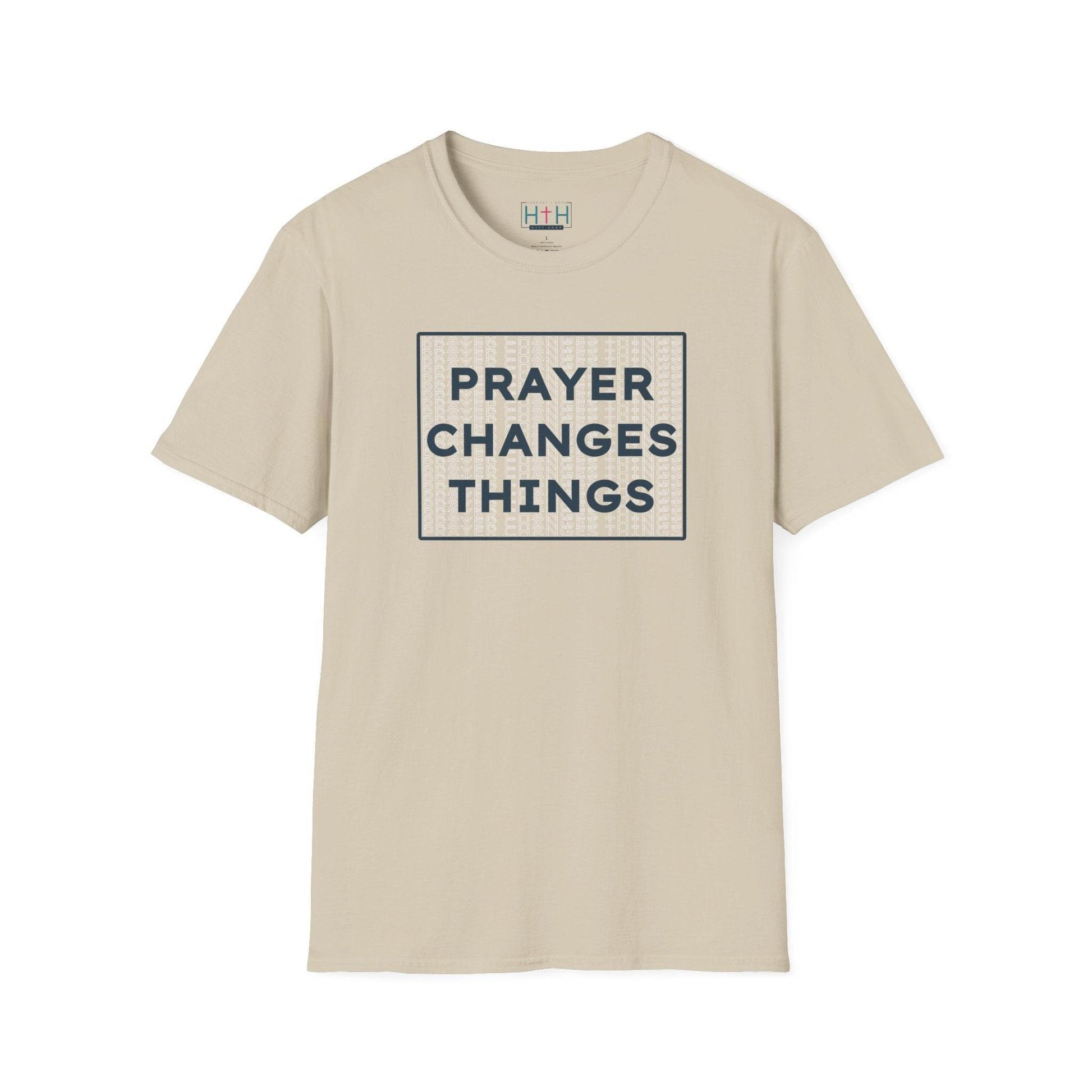 Prayer Changes Things Unisex T-Shirt - Harmony + Hope