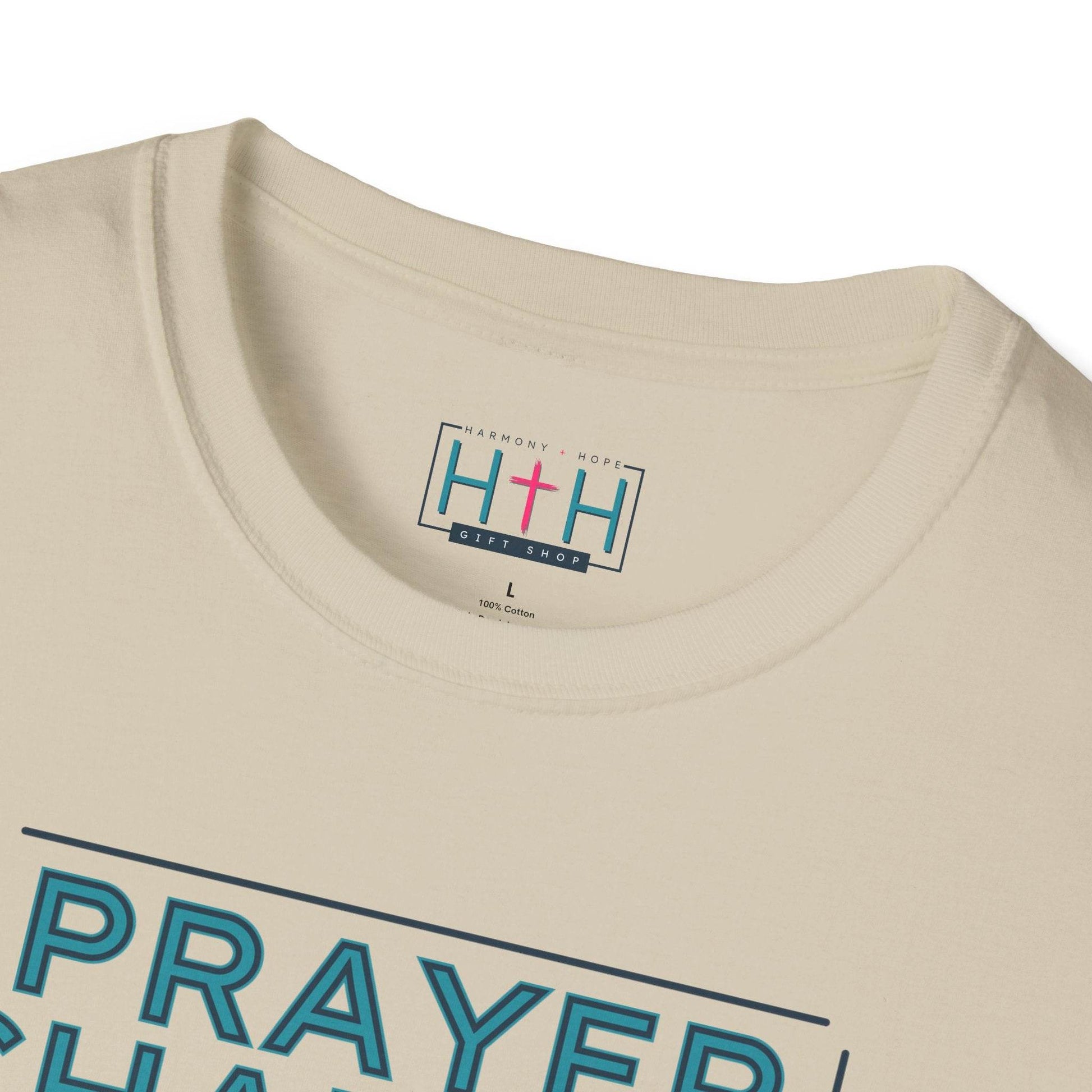 Faith in Motion - Prayer Changes Things Inspirational Unisex T-Shirt - Harmony + Hope
