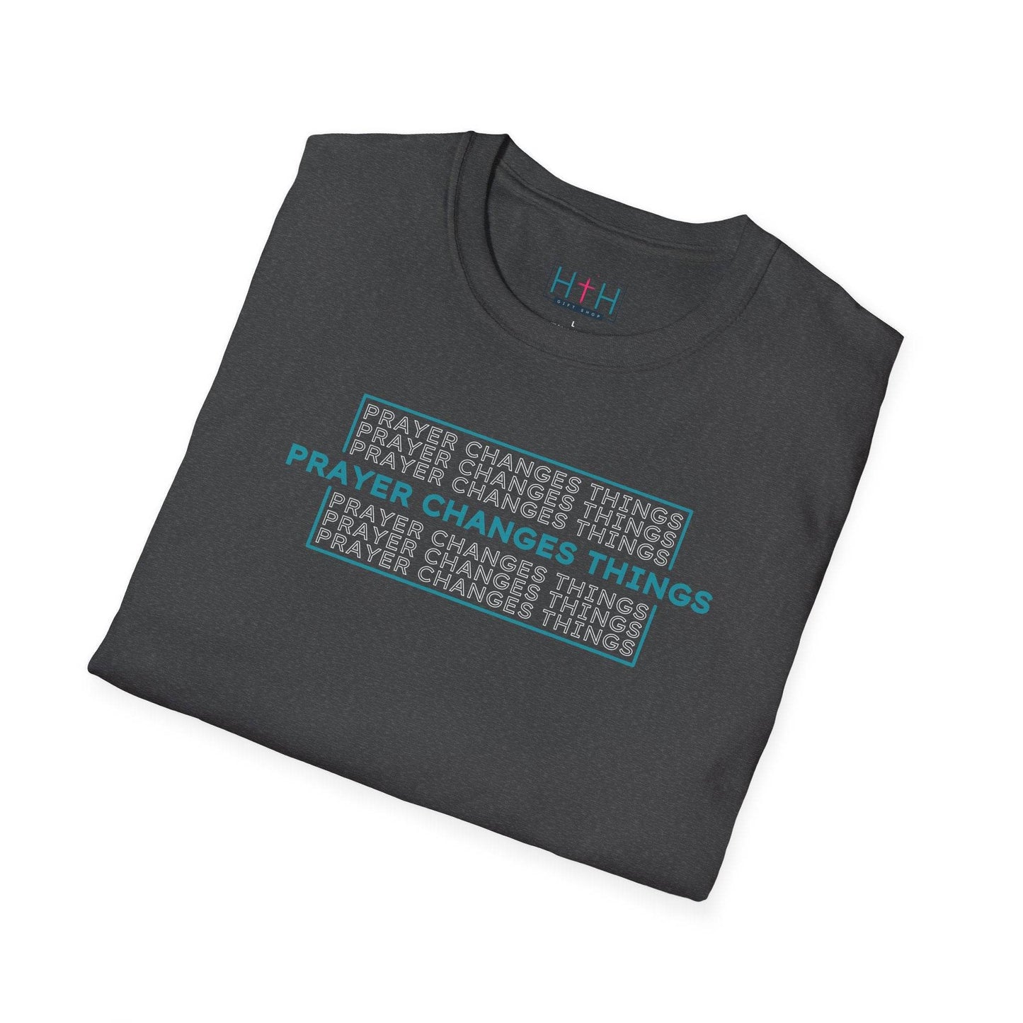 Vintage Wash: Prayer Changes Things T-Shirt - Harmony + Hope