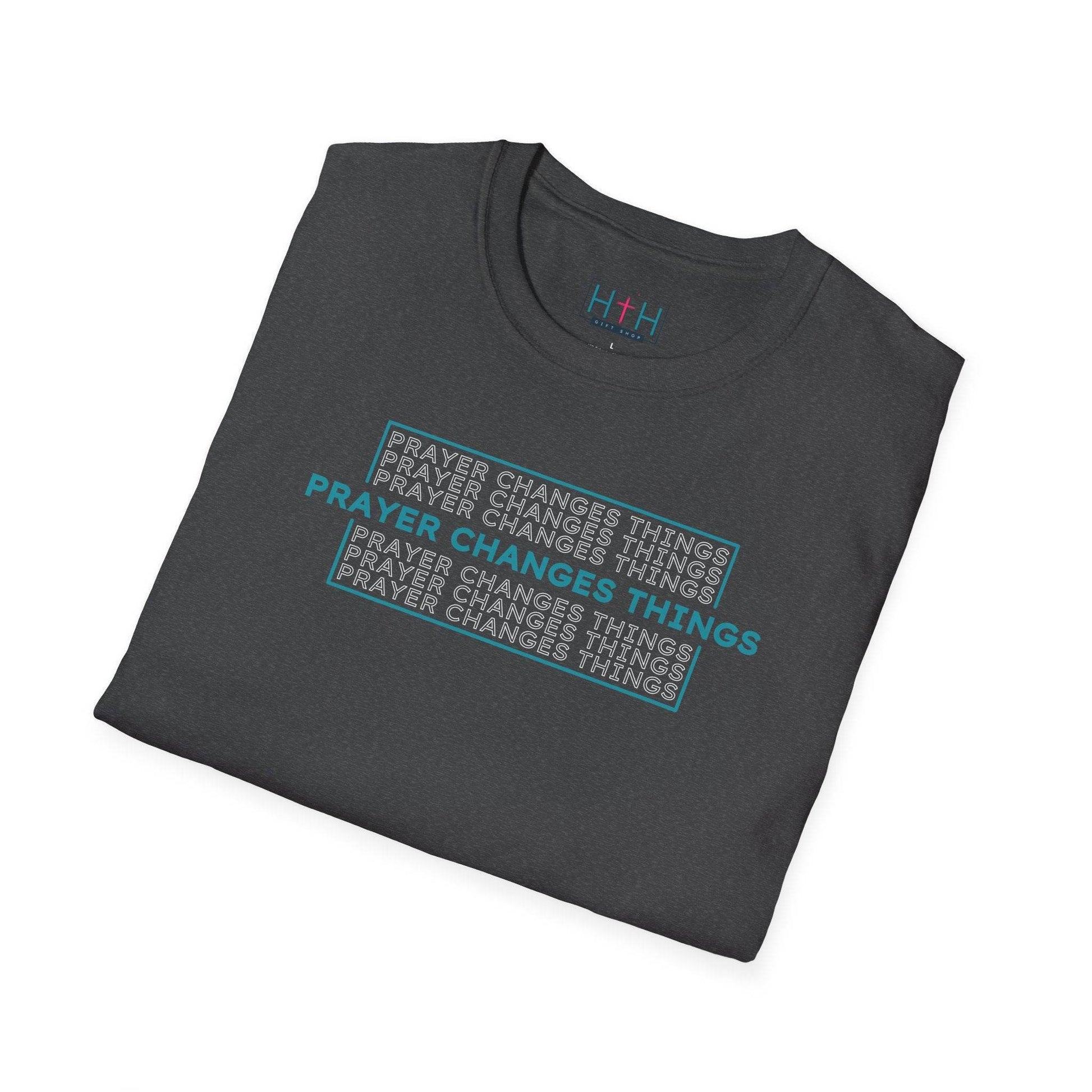 Vintage Wash: Prayer Changes Things T-Shirt - Harmony + Hope