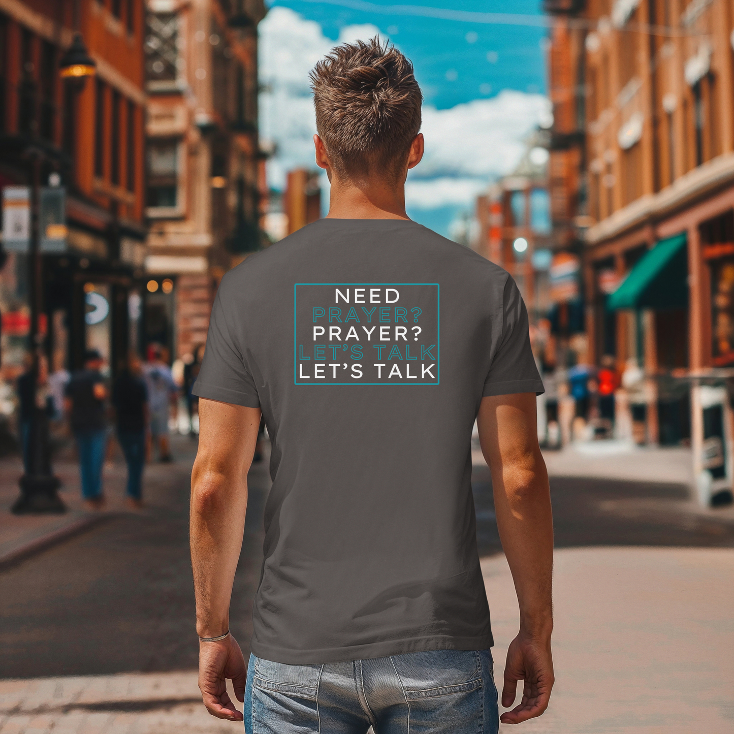 Pray Boldly "Prayer Changes Things" - Inspirational Unisex T-Shirt