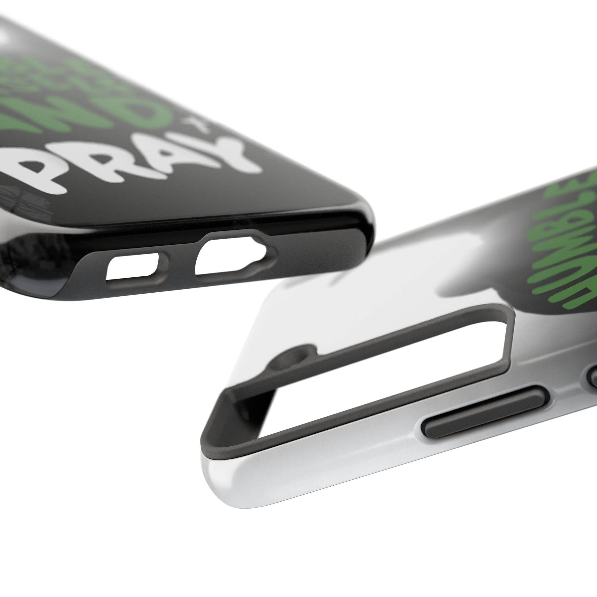 Humble Yourself and Pray Phone Case – Deep Green Faith Design - Harmony + Hope