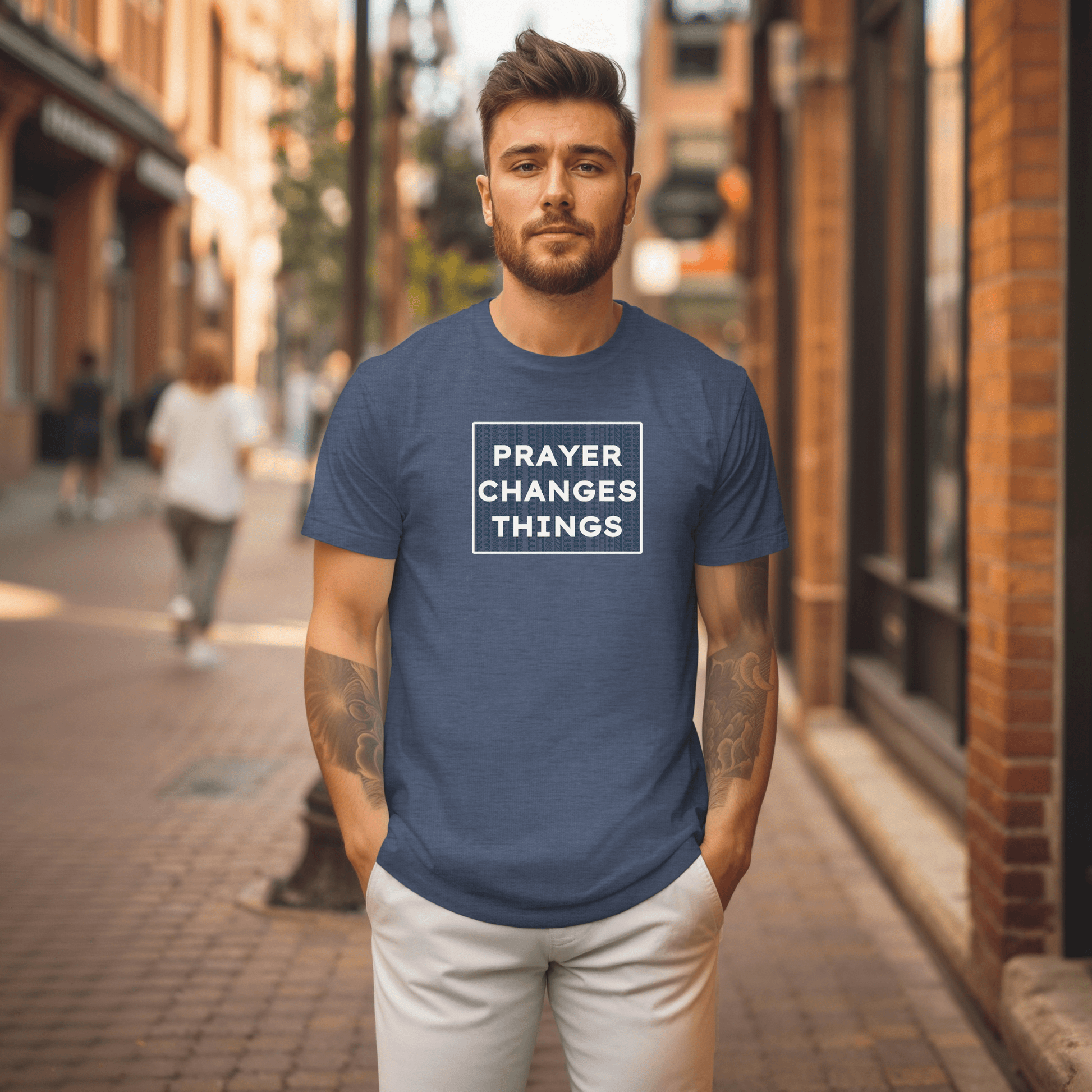Prayer Changes Things Unisex T-Shirt - Harmony + Hope