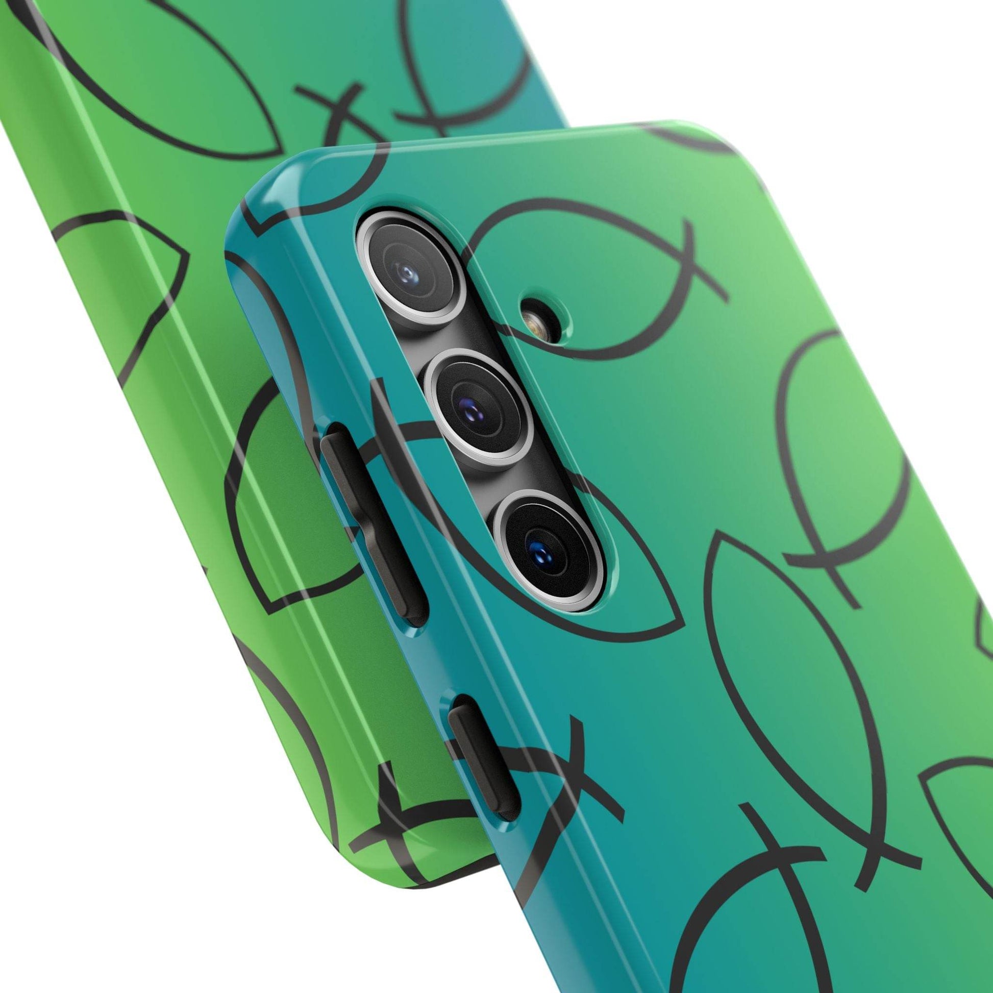 Go and Make Disciples Phone Case – Teal Green Gradient - Harmony + Hope