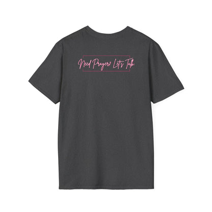 Calligraphy Casual "Prayer Changes Things" - Inspirational Unisex T-Shirt