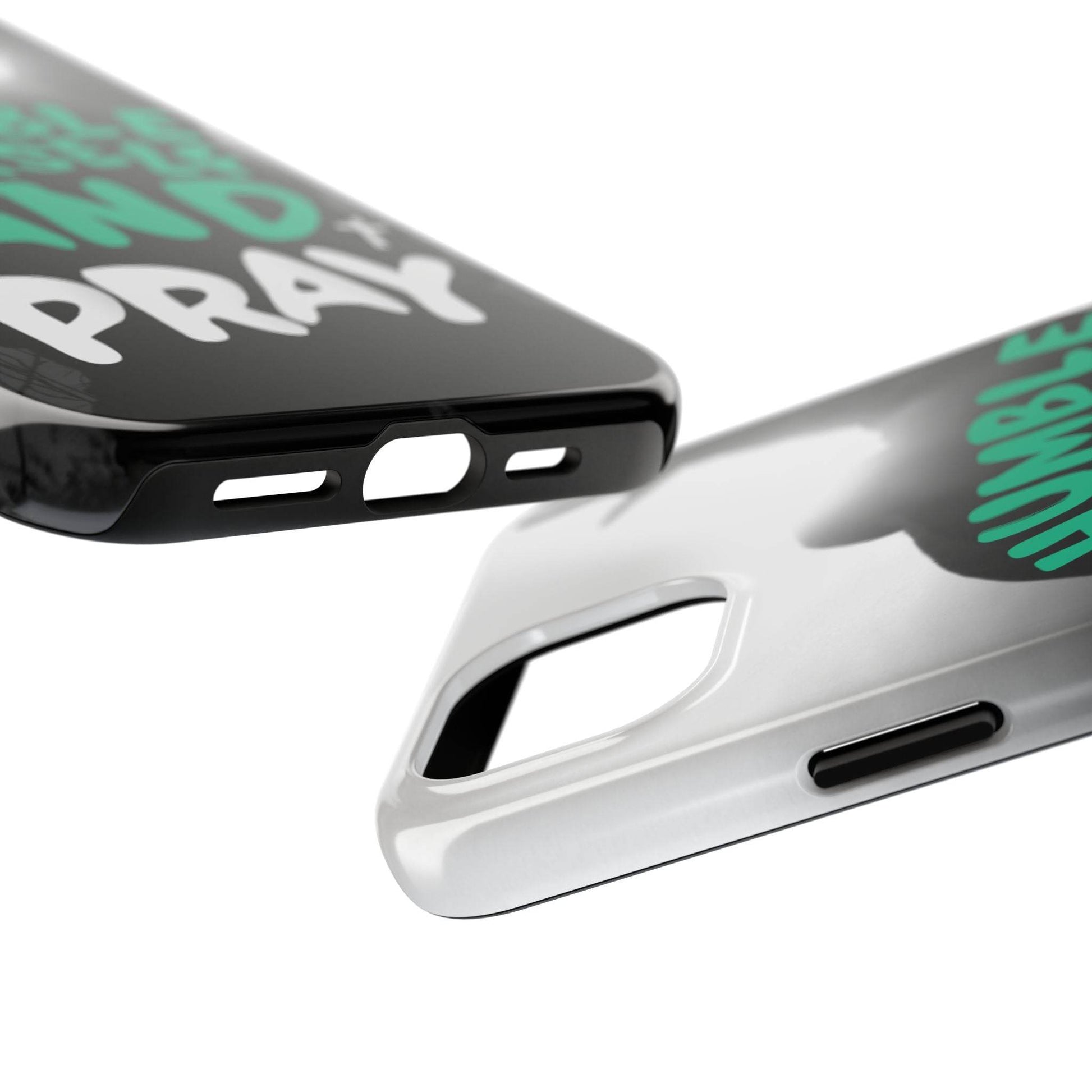 Humble Yourself and Pray Phone Case – Teal Christian Reminder - Harmony + Hope