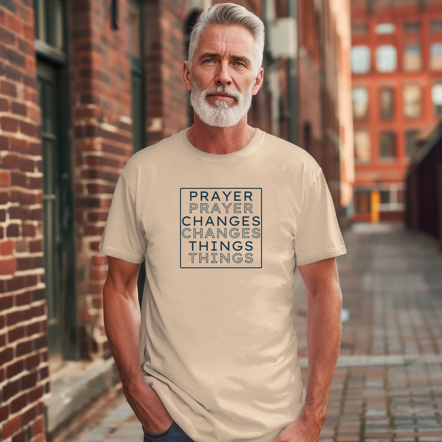 Pray Boldly "Prayer Changes Things" - Inspirational Unisex T-Shirt