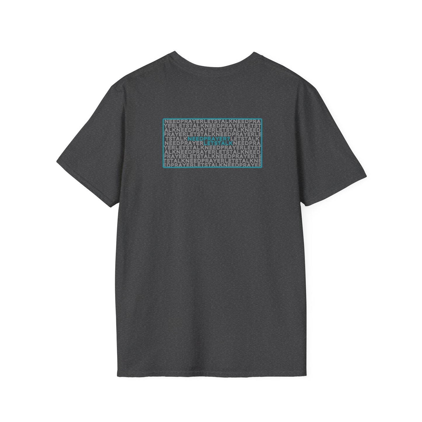 Word Cloud Design "Prayer Changes Things" - Inspirational Unisex T-Shirt