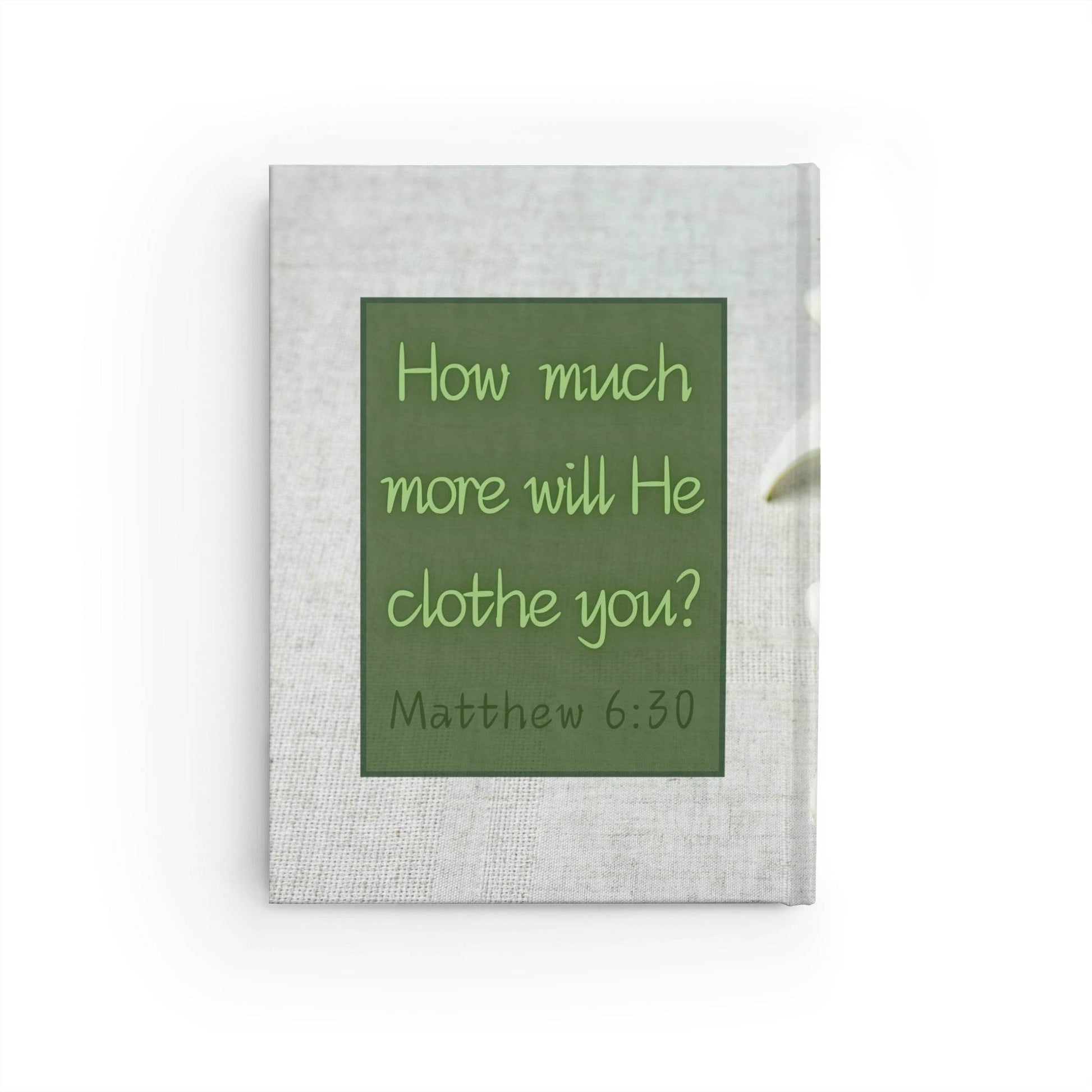 Clothed in His Care - Hardcover Inspirational Journal - Harmony + Hope