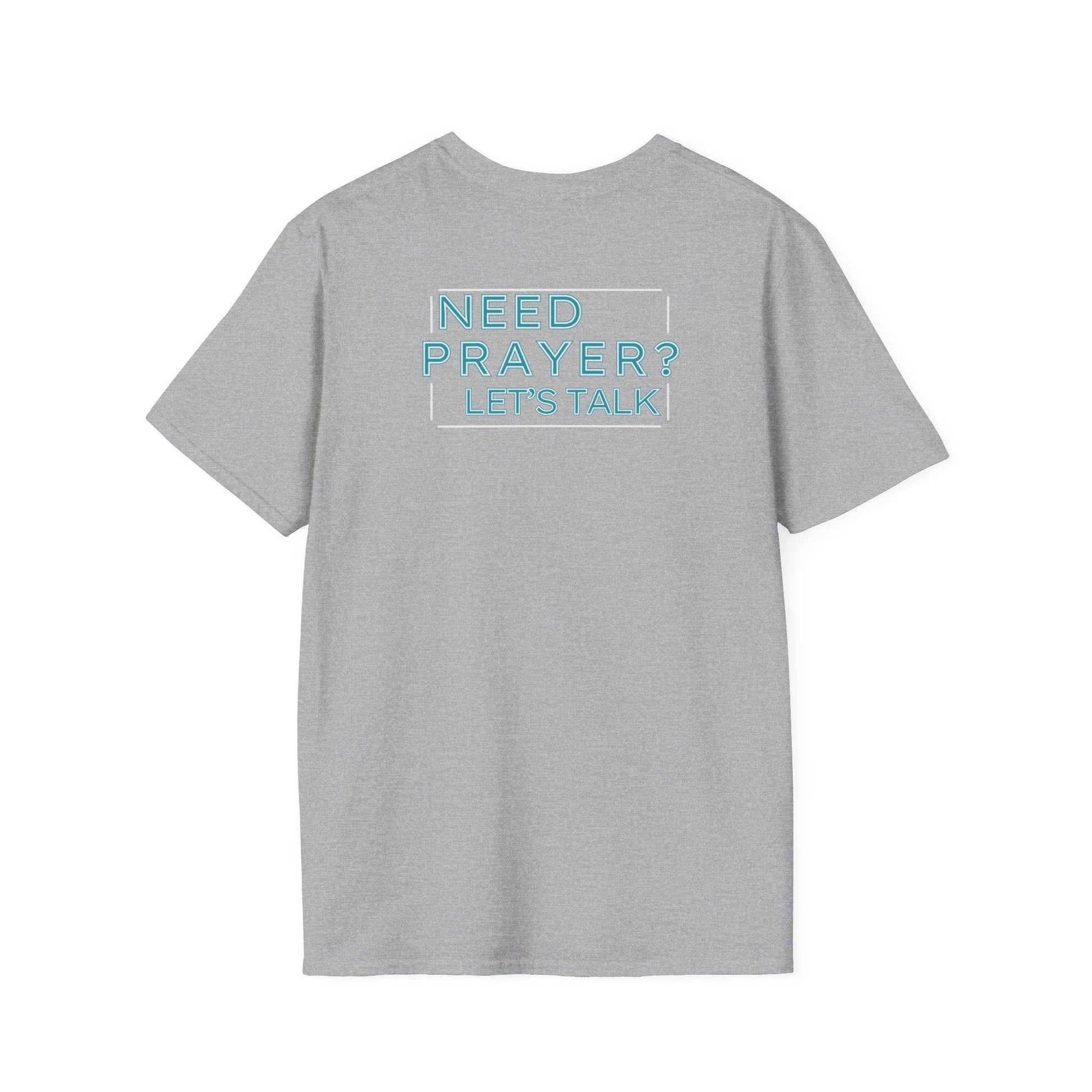 Faith in Motion - Prayer Changes Things Inspirational Unisex T-Shirt - Harmony + Hope