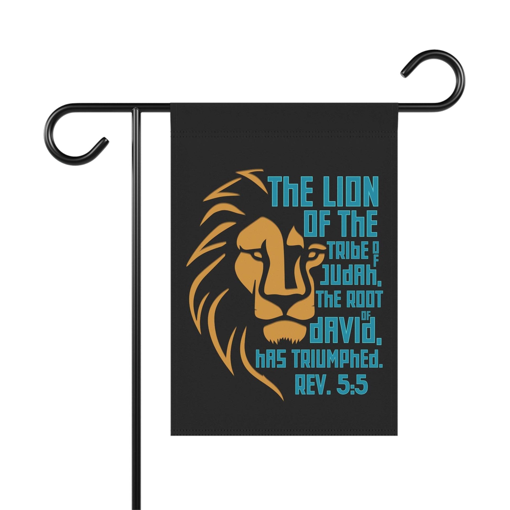 Lion of Judah – Revelation 5:5 Christian Garden Banner - Harmony + Hope