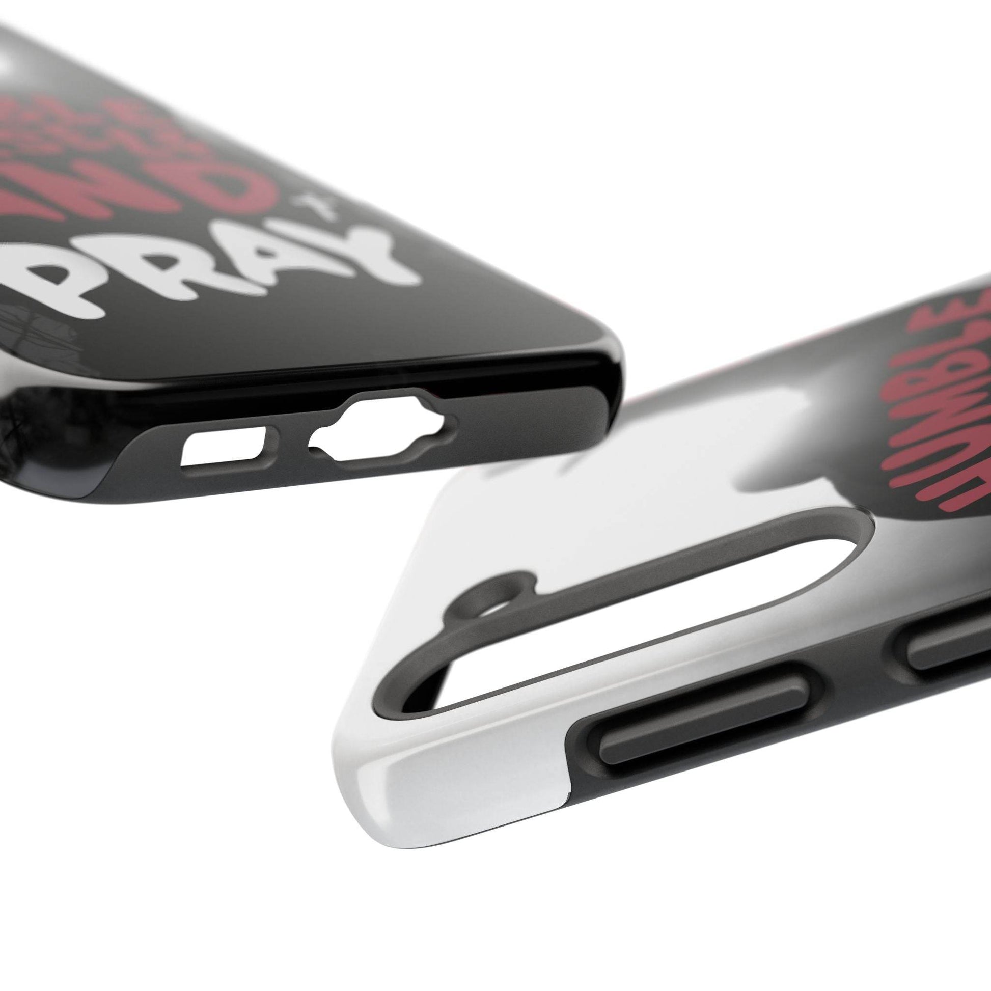 Humble Yourself and Pray Phone Case – Red Statement of Faith - Harmony + Hope