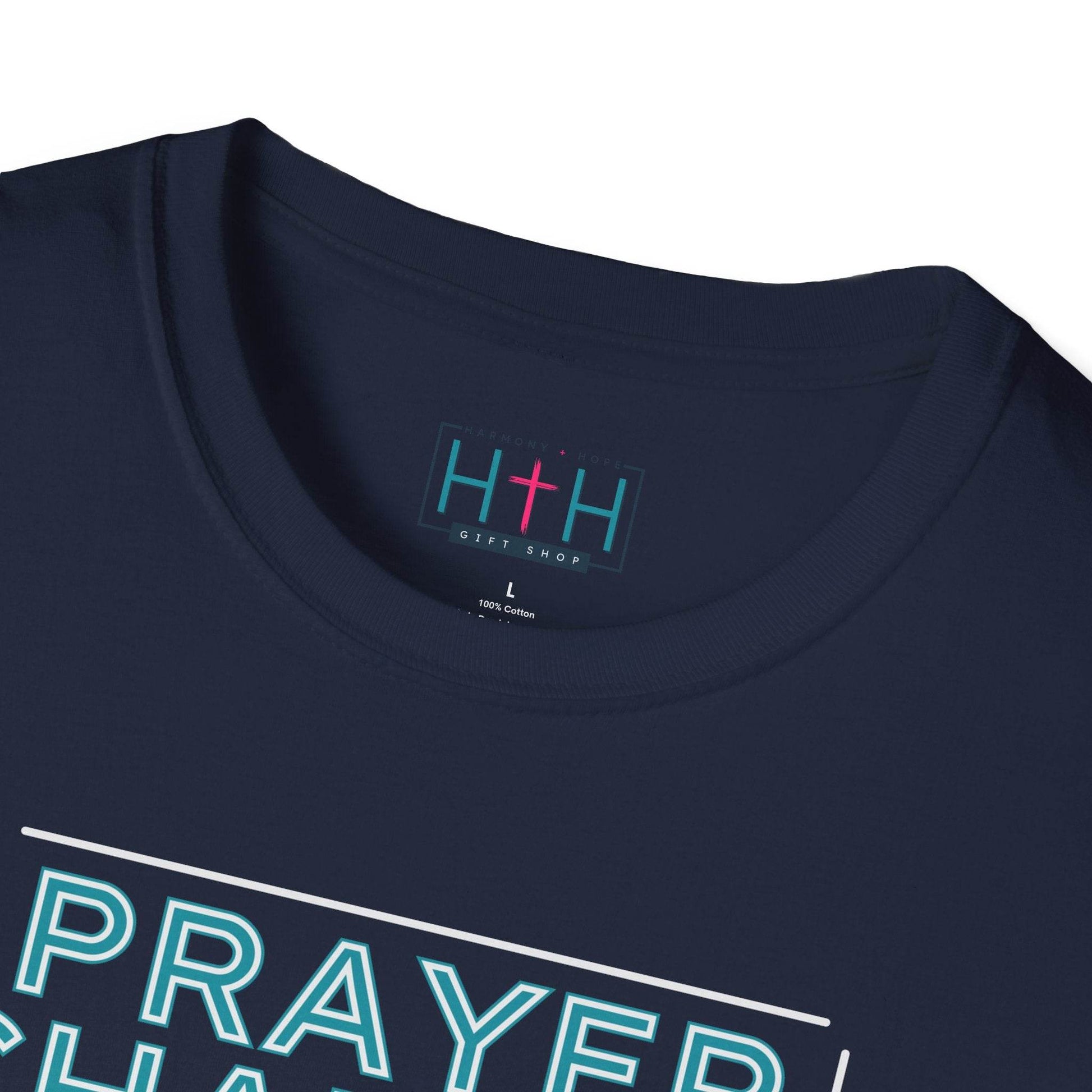 Faith in Motion - Prayer Changes Things Inspirational Unisex T-Shirt - Harmony + Hope