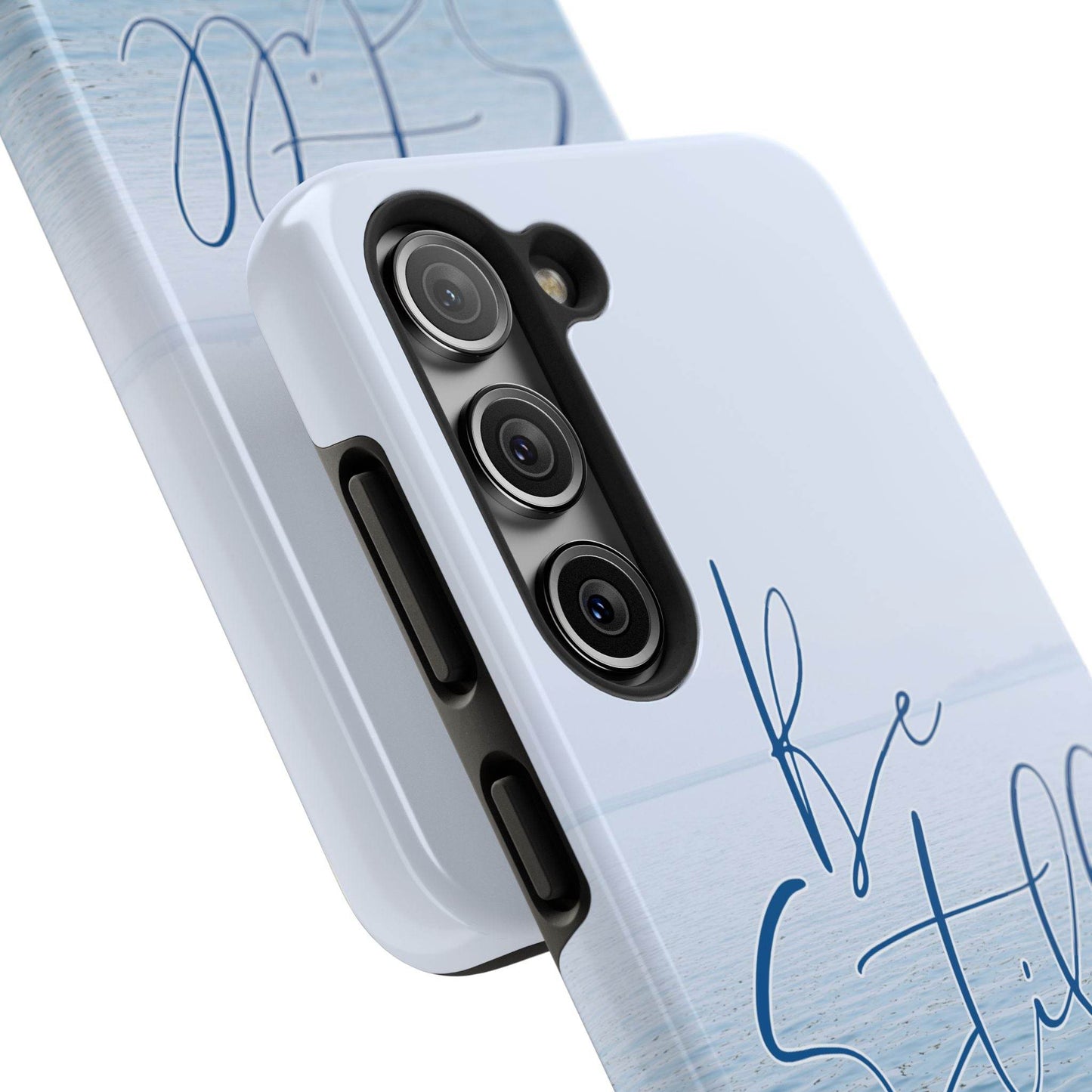 Stillness & Strength Phone Case – Psalm 46:10 Scripture Design - Harmony + Hope