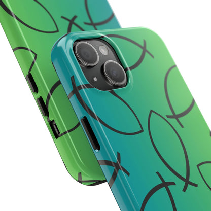 Go and Make Disciples Phone Case – Teal Green Gradient - Harmony + Hope