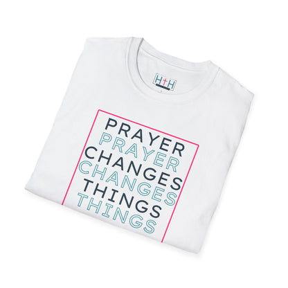Pray Boldly "Prayer Changes Things" - Inspirational Unisex T-Shirt