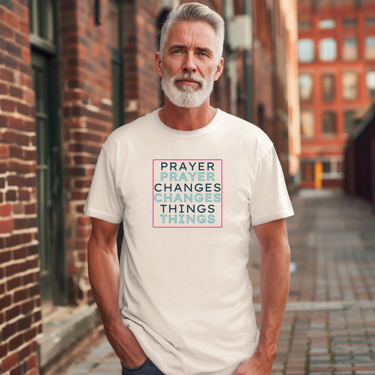 Pray Boldly "Prayer Changes Things" - Inspirational Unisex T-Shirt