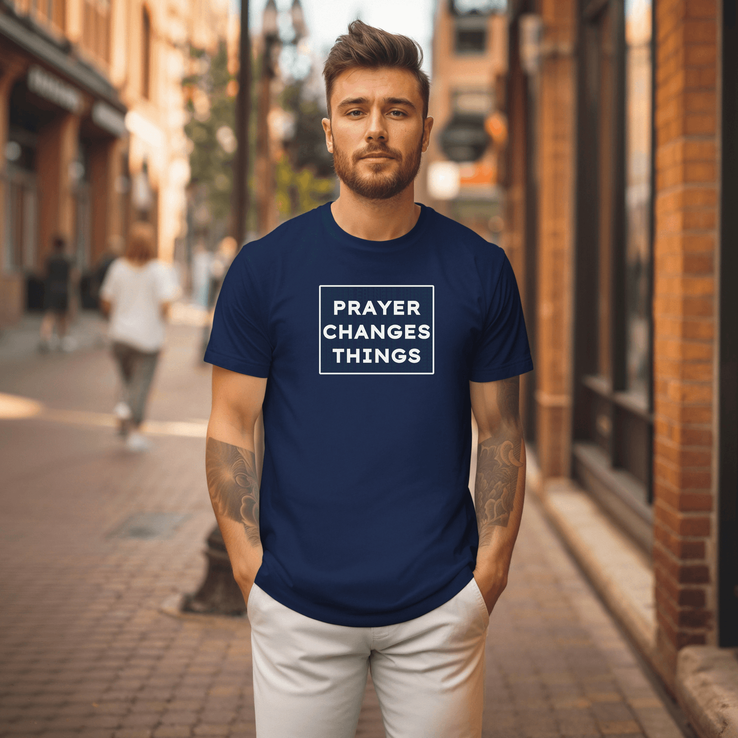 Prayer Changes Things Unisex T-Shirt - Harmony + Hope